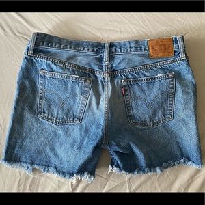 Levi 501ct cutoff shorts